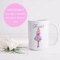 Personalised Bridesmaid Proposal Mug | Illustrated Maid of Honour Gift
