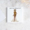 Beyoncé Ceramic Coaster – Handmade Illustration | What Would Beyoncé Do?