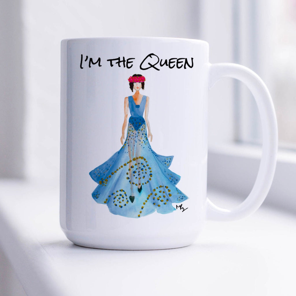 Princess? No Honey, I'm the Queen | Handmade Ceramic Mug | Margot Shay