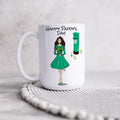 St Patrick's Day Irish Girl Mug | Lucky Irish Gift for Her | Margot Shay
